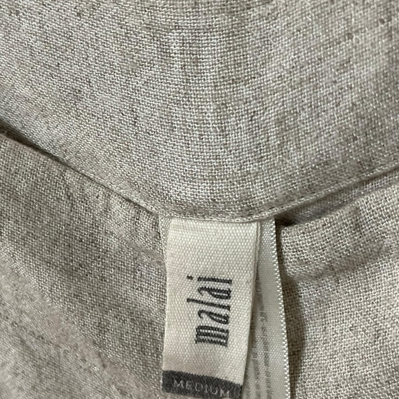 MALAI Linen Beige Jumpsuit - Picture 5 of 8